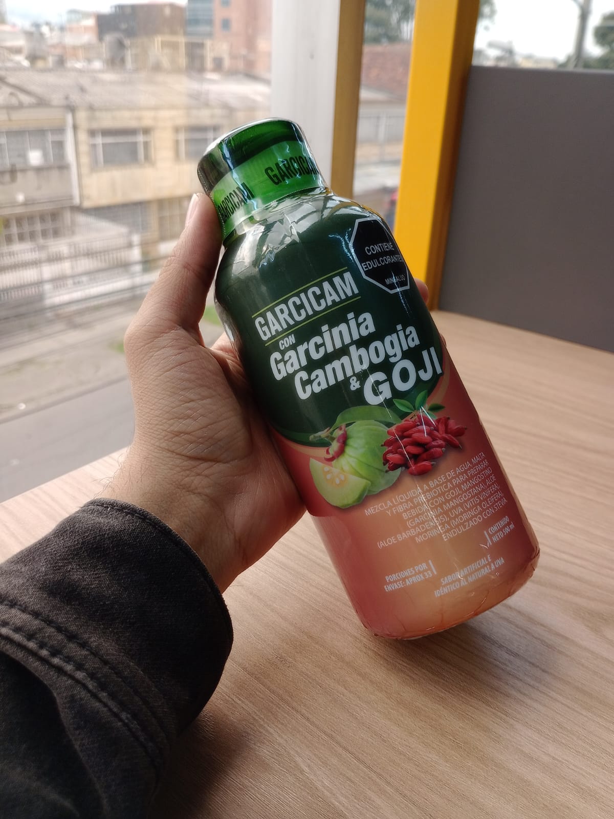 Garcicam – Bebida Funcional Natural 500ml con Goji, Moringa, Uva y Fibra Prebiótica