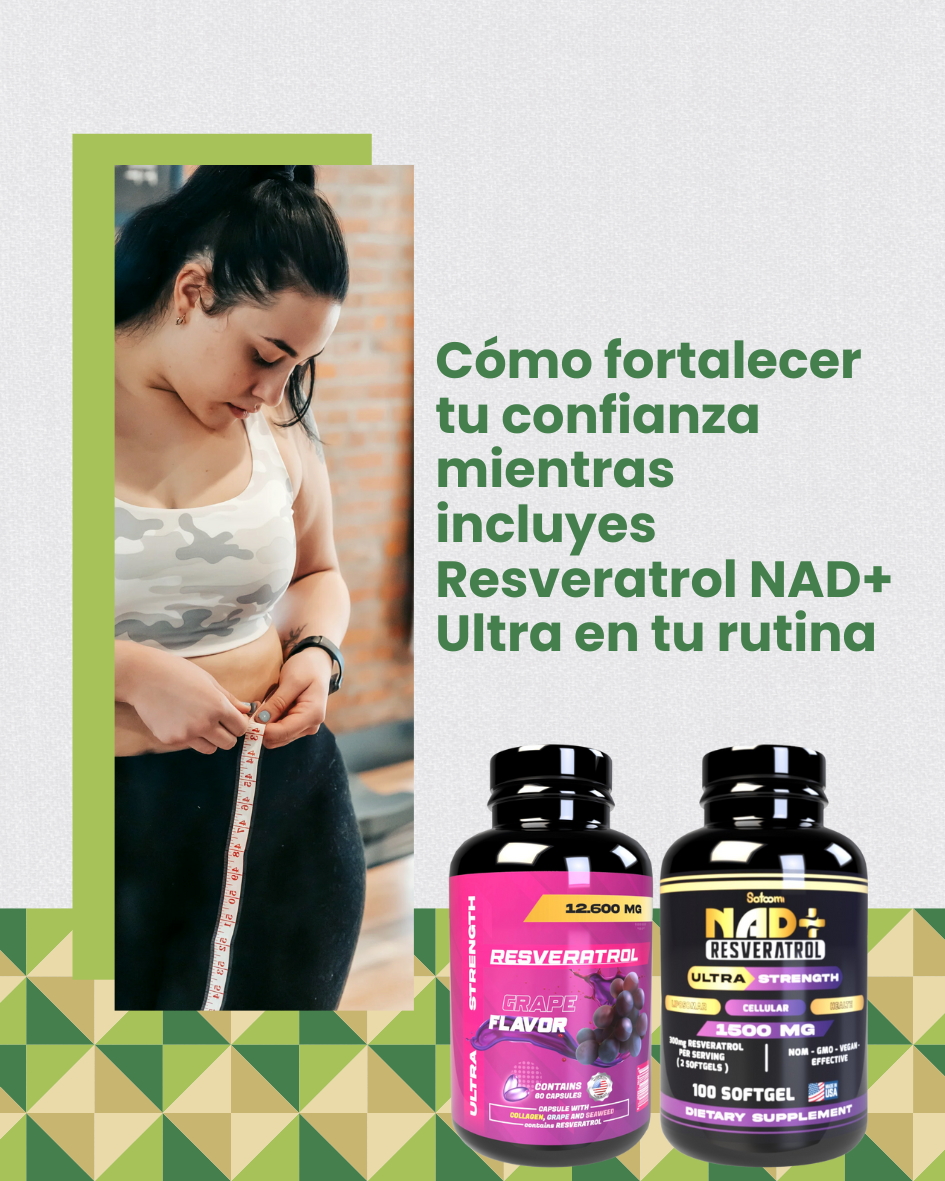 Resveratrol NAD+ Ultra Fuerte Americano 1500mg – 100 Cápsulas | Satoomi