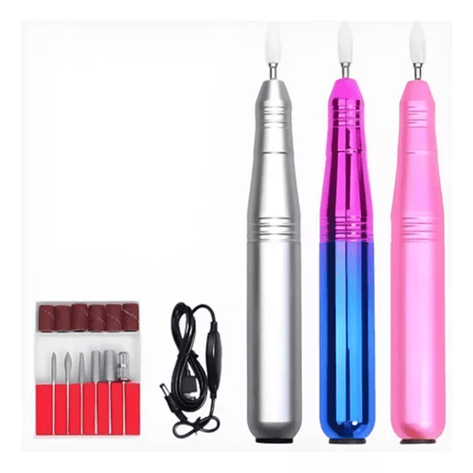Lápiz Pulidor De Uñas con Accesorios – Manicure Profesional en Casa